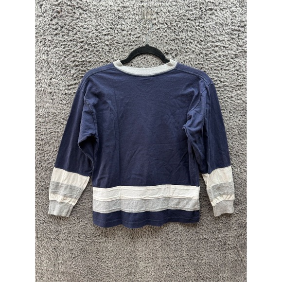 Vintage Nintendo‎ Pokemon Mewtwo Cropped Long Sleeve T Shirt Blue Youth Size M - Picture 2 of 11